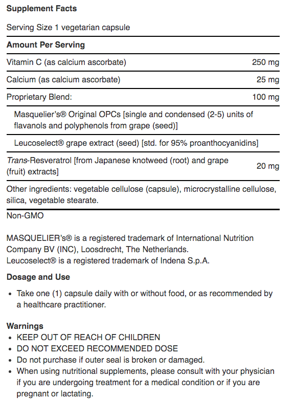 Supplement Facts