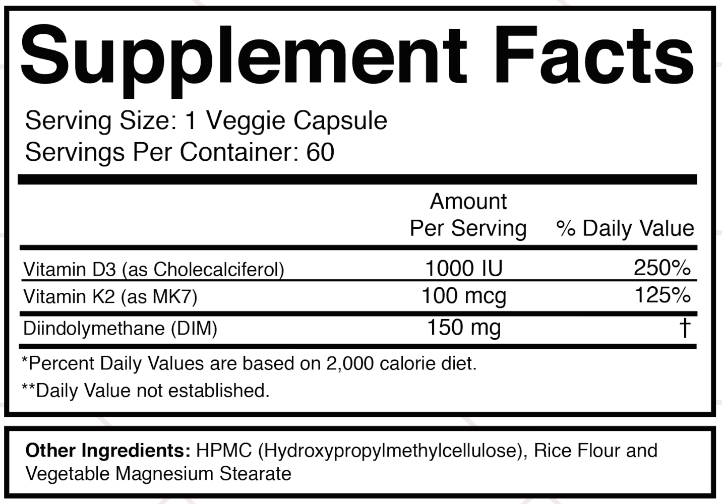 Supplement Facts