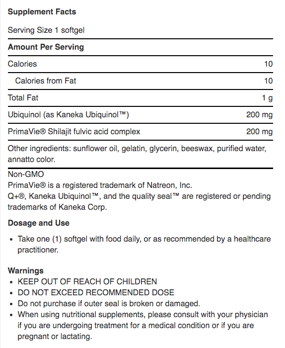 Supplement Facts