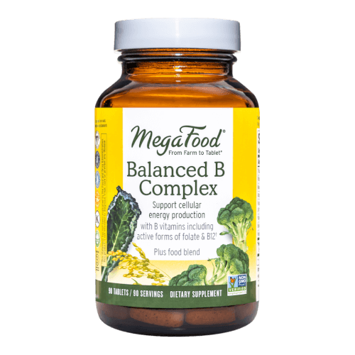 MegaFood Balanced B Complex  90 Tablets