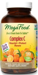 MegaFood Complex C  180 Tablets