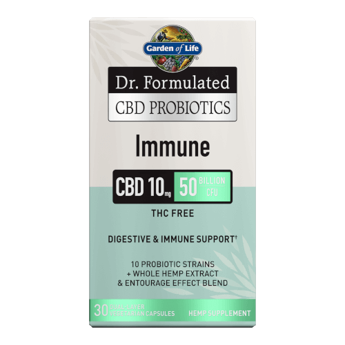 Garden of Life Dr Formulated CBD Probiotics Immune  30 Capsules