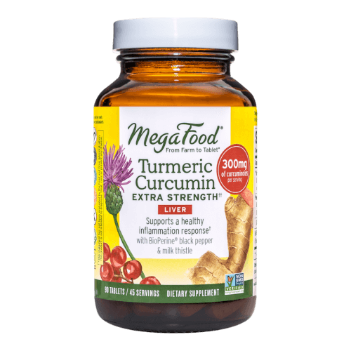 MegaFood Turmeric Strength for Liver  90 Tablets